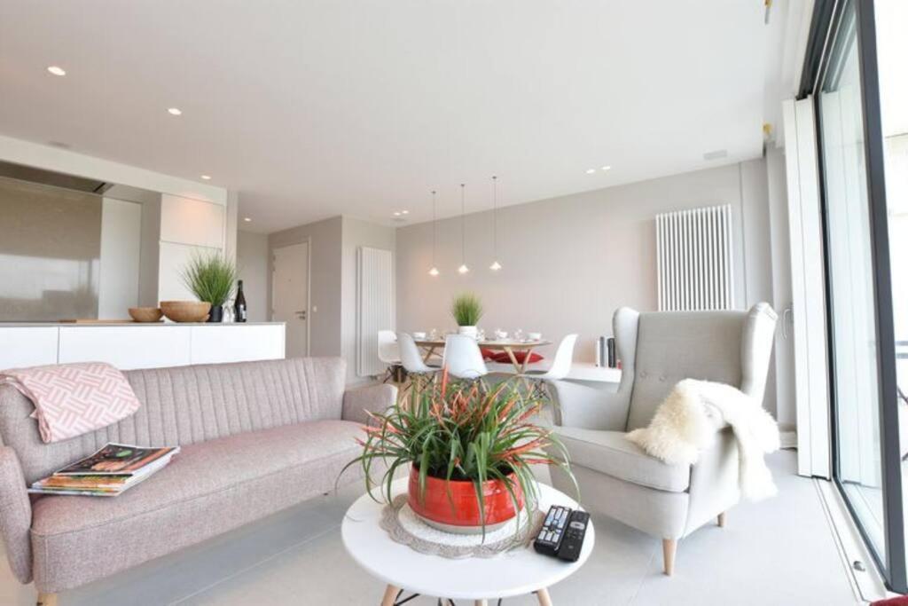 Luxe Apt In Centrum Bredene Overlooking The Dunes Eksteriør bilde