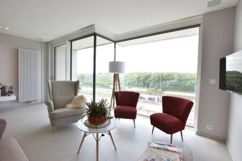 Luxe Apt In Centrum Bredene Overlooking The Dunes Eksteriør bilde